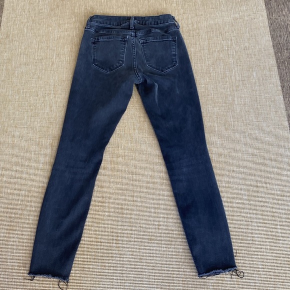 Rockstar Skinny Distressed Black Jeans - Picture 3 of 7